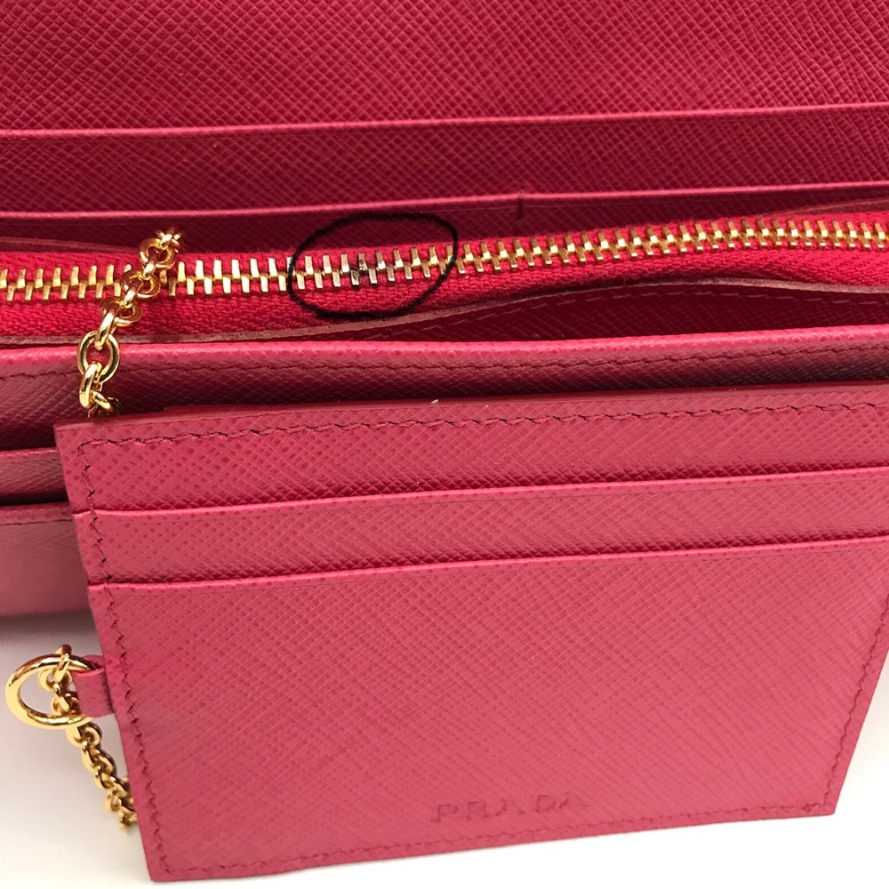 Authentic Prada Saffiano Ribbon Wallet - Picture 3 of 13